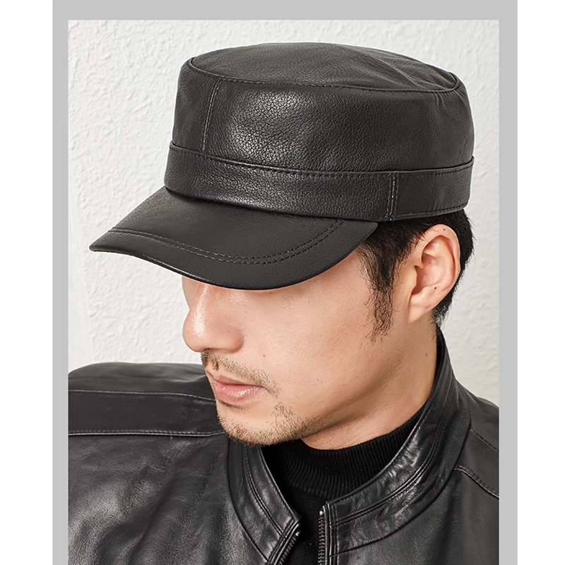 Baseball Cap Structured - Nouvelles casquettes de baseball en cuir