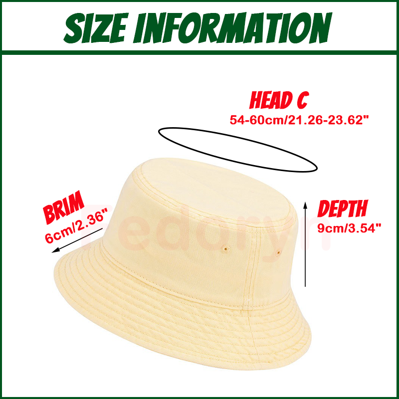 Chapeau de pêcheur personnalis - Bucket Hat Cotton avis et prix